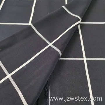 Satin Elasticity Black Background And White Stripe